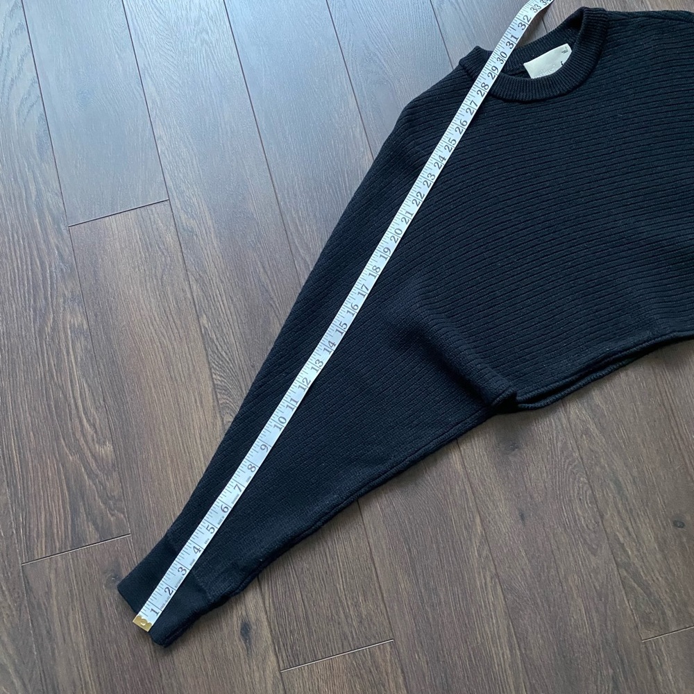 ARITZIA Wilfred Free Black Lolan Sweater - Picture 4 of 12